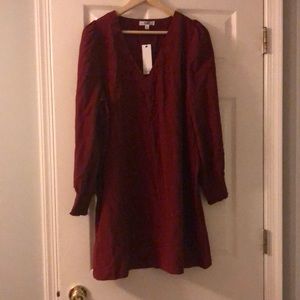Steve Madden deep red dress